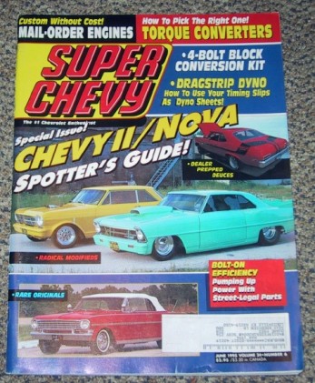SUPER CHEVY 1995 JUNE - 2-BOLT TO 4, SCREW-ON TIRES